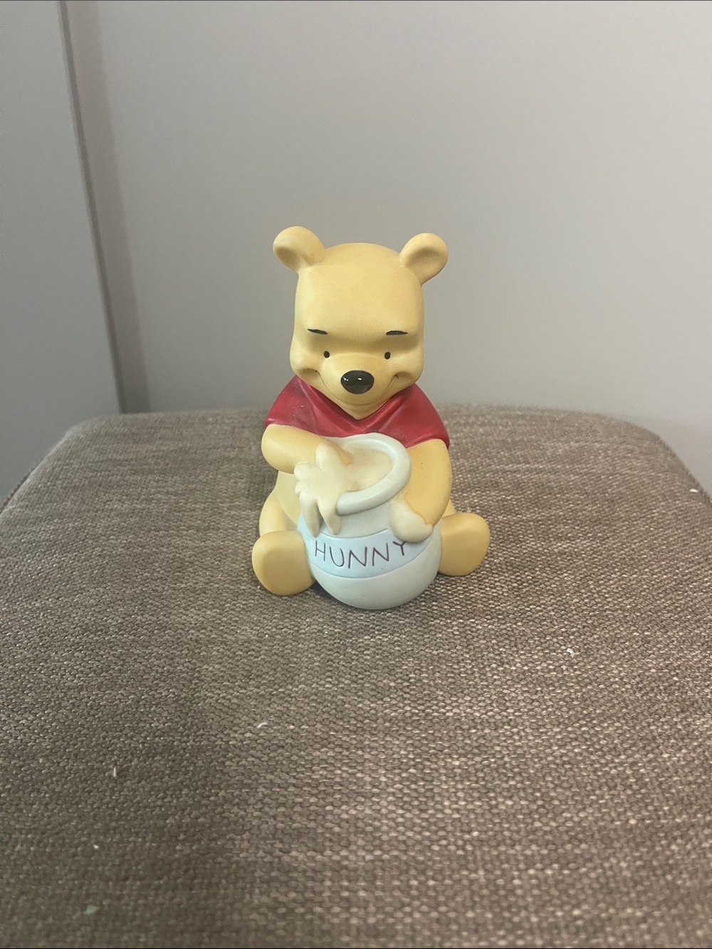 Disney Winnie the Pooh Figurine in Yellow and Red
